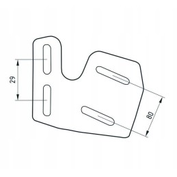 Kairysis grandiklio laikiklis 1126 60 006 0 sąjungos tur
