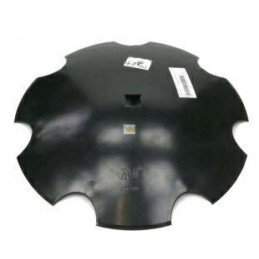 Dantyta plokštė fi 510, skylė 30x30, boro plienas