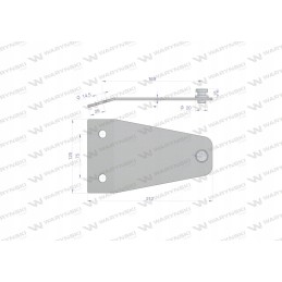 Ašmenų laikiklis, rotacinė vejapjovė, kronos aplikacija