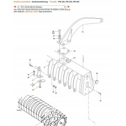 Amazone veleno grandiklis pw 4x90x100 suvirintas 958742