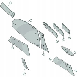 Lemken formavimo lenta dešinė bu1b 3440712