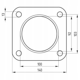 52501236020040 dangtis akėčių guoliai diskas oe90