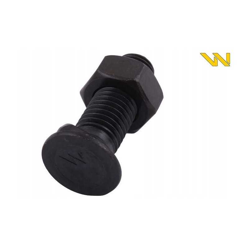 Varžtų rinkinys, dvinosis kaištis, m12x45 mm, 12 klasė, 9 dydžiai