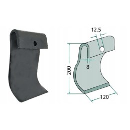 Plaktukas vejapjovei Ducker ck444