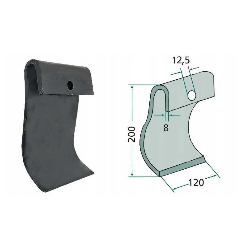 Plaktukas vejapjovei Ducker ck444