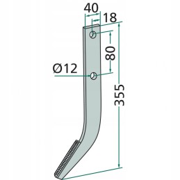 Suvirintas vairalazdės kablys 180bsl 01
