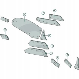 Kuhn skimerio formų lenta 619126 619127