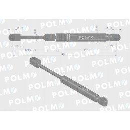 Durų pavara 256mm massey ferguson polmo