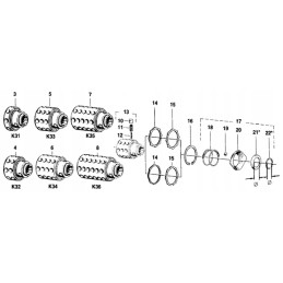 K33b w2200 l 120 korpusas