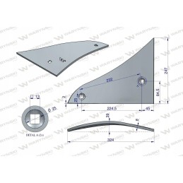 3 vagų molio prieplaukos pr 57 Unia Warynski kištukas