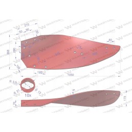 Dešinysis pelėsių sparnas 14 16 korpusas Nr.3 z