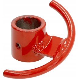 Dešinysis spiralinis maišytuvas, raudonas komplektas