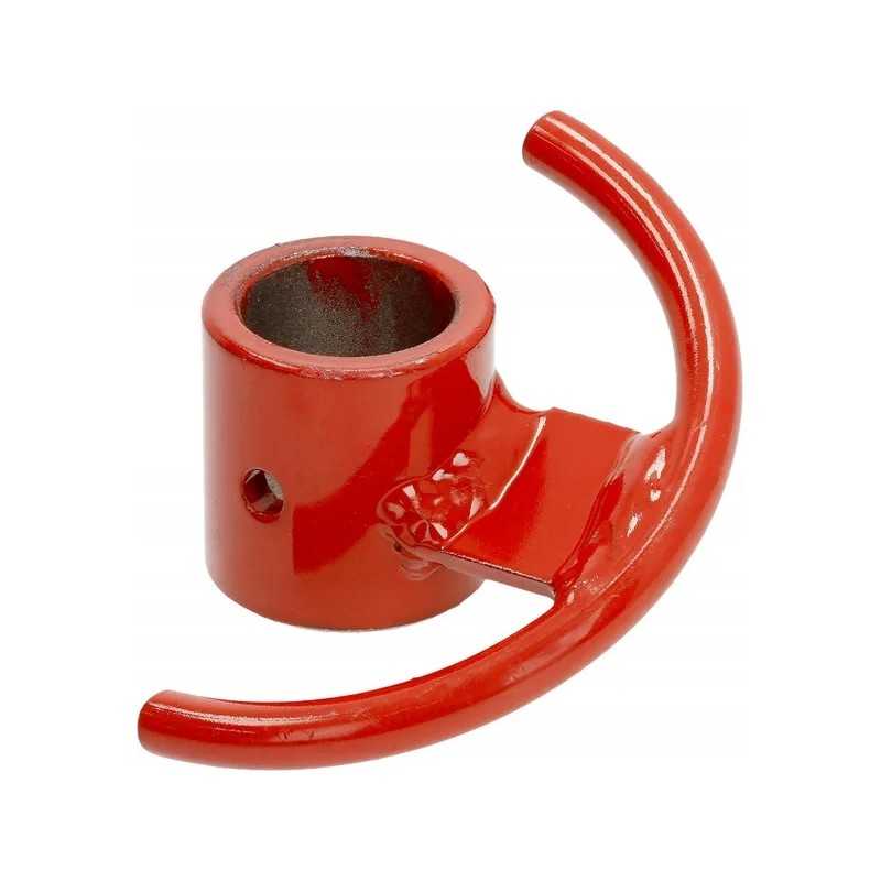 Dešinysis spiralinis maišytuvas, raudonas komplektas