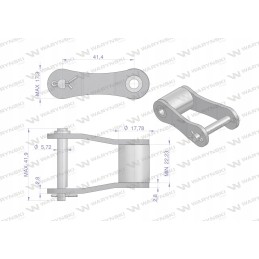 Grandinės žiedas S55 Warynski