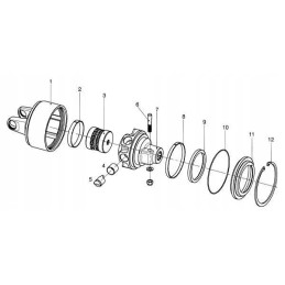 Tvirtinimo varžtas 1 3 4z z6 z20