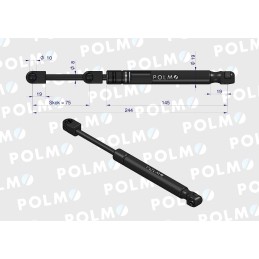 Galinio lango pavara l 600mm Belarus Mtz Polmo