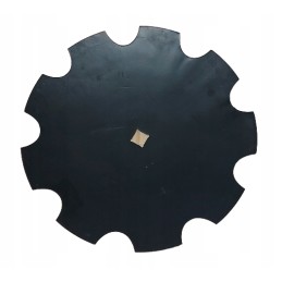 Diskinių akėčių fi 510 diskas yra dantytas