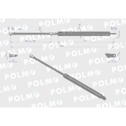 Sankabos pedalo pavara l 204mm massey ferguson