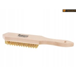 Aukščiausios kokybės vielinis rūdžių šepetys, žalvario viela