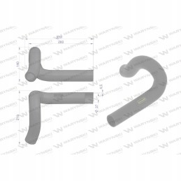 Radiatoriaus žarna K203619 Warynski