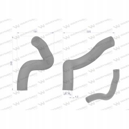 Radiatoriaus žarna K203350 Warynski