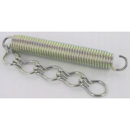 Grandinė su įtempimo spyruokle