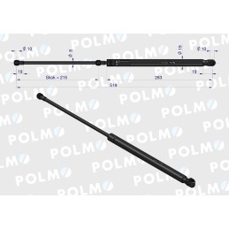 Durų pavara l max 250mm korpusas mckormick polmo