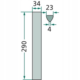 Variklinių akėčių noragai 290 mm