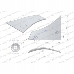 52 Unia Warynski plūgo 4 vagų prieplauka