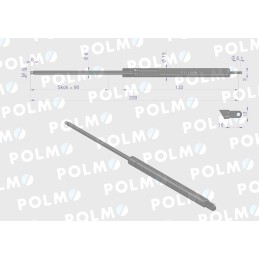 Stoglangio pavara l max 230mm john deere polmo