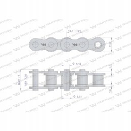 Ritininė grandinėlė 08b 1 252ps stalas Anna Warynski