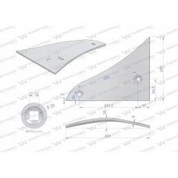 Pleto prieplauka su 3 vagomis, naudojamas pr 57 jungtis