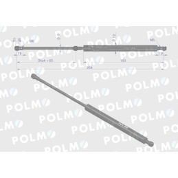 L max 254 mm pavara massey ferguson polmo