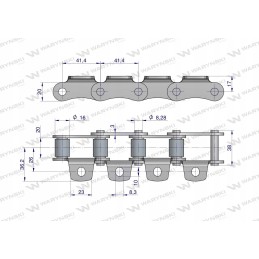 Seno tipo išleidimo grandinės taikymas Anna Warynsk