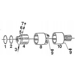 Spyruoklė susikabino
