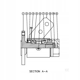 5 skylių guolis 990518 su evers tepimo antgaliu