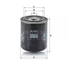 W9023/1 Mann alyvos filtras