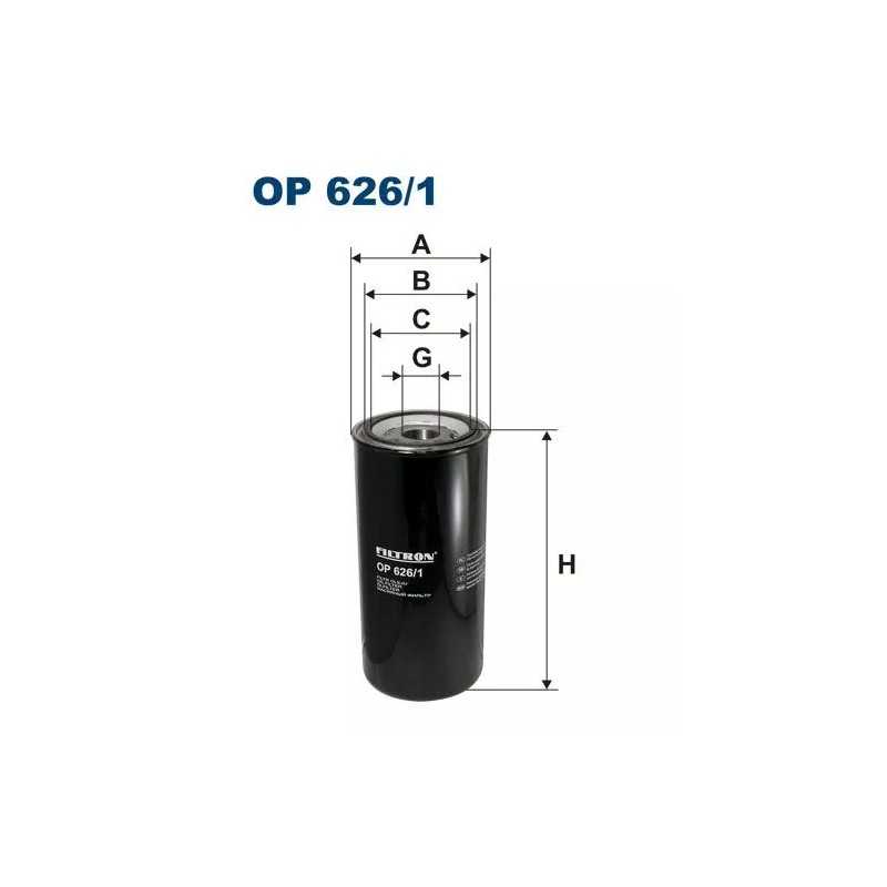 OP 626/1 FILTRON alyvos filtras