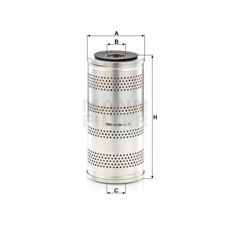 H11005X MANN alyvos filtras