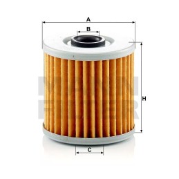 MH 66 MANN-FILTER alyvos filtras