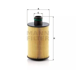 Mann alyvos filtras HU7018Z