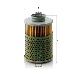 H 815N MANN-FILTER alyvos filtras