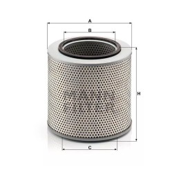 H 20211 MANN-FILTER alyvos filtras