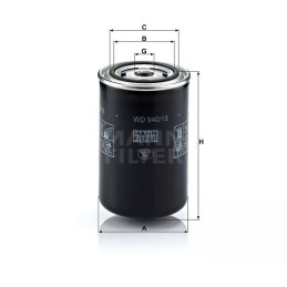 WD 940/13 MANN-FILTER alyvos filtras