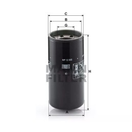 WP 12308 MANN-FILTER alyvos filtras