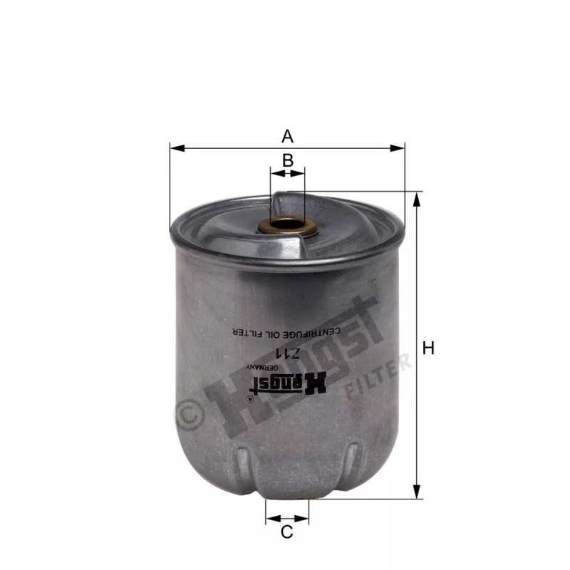 Z11 D64 Hengst alyvos filtras