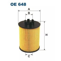 OE 648 FILTRON alyvos filtras