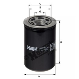 H20WD01 Hengst alyvos filtras