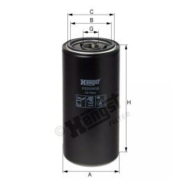 H300W08 Hengst alyvos filtras