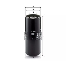 WP 12300 MANN-FILTER alyvos filtro korpusas, MF, JOHN DEERE.